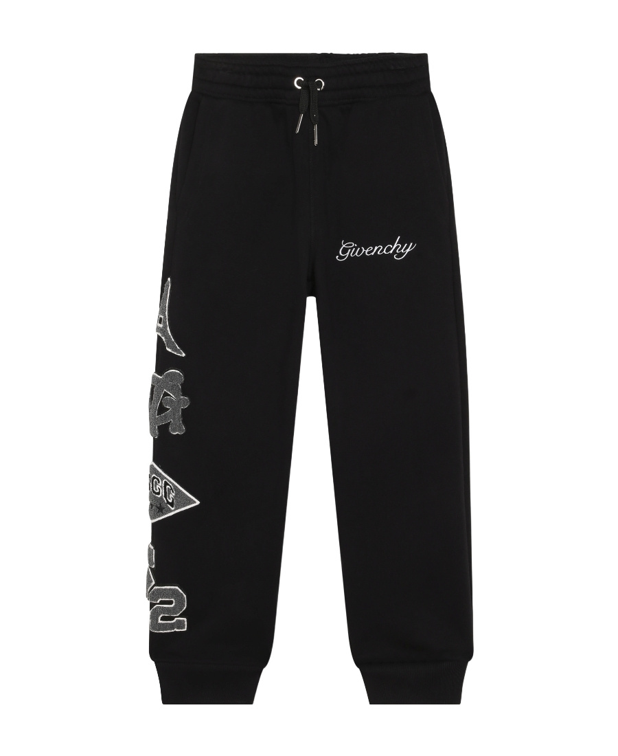 Givenchy Pull Rope And Stretch Waist Sweatpants In Black
