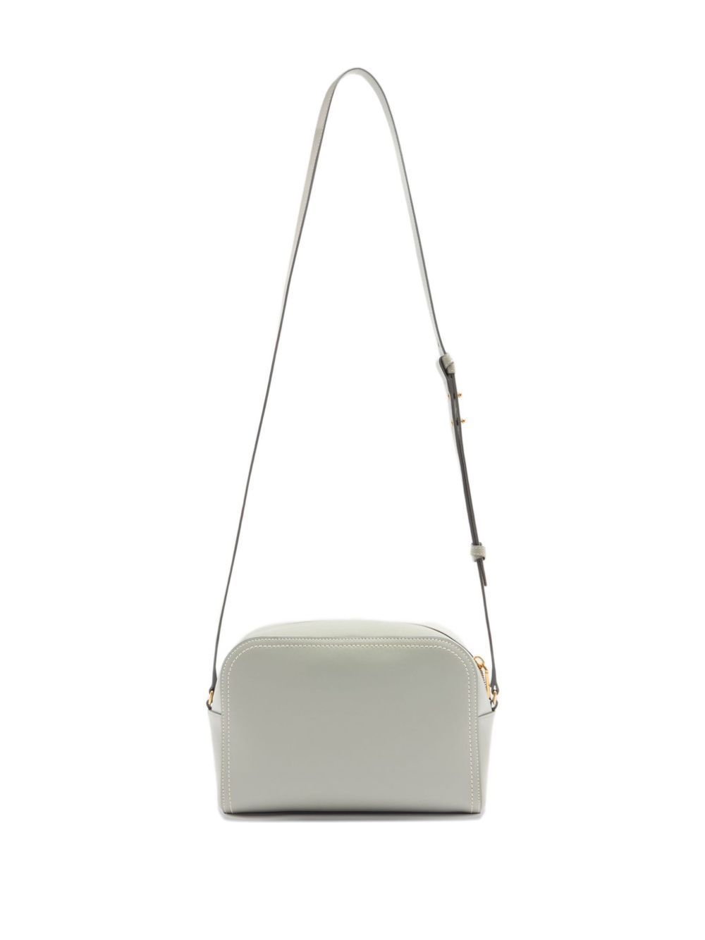 Bally Easy Leather Cross Body Bag In Gray