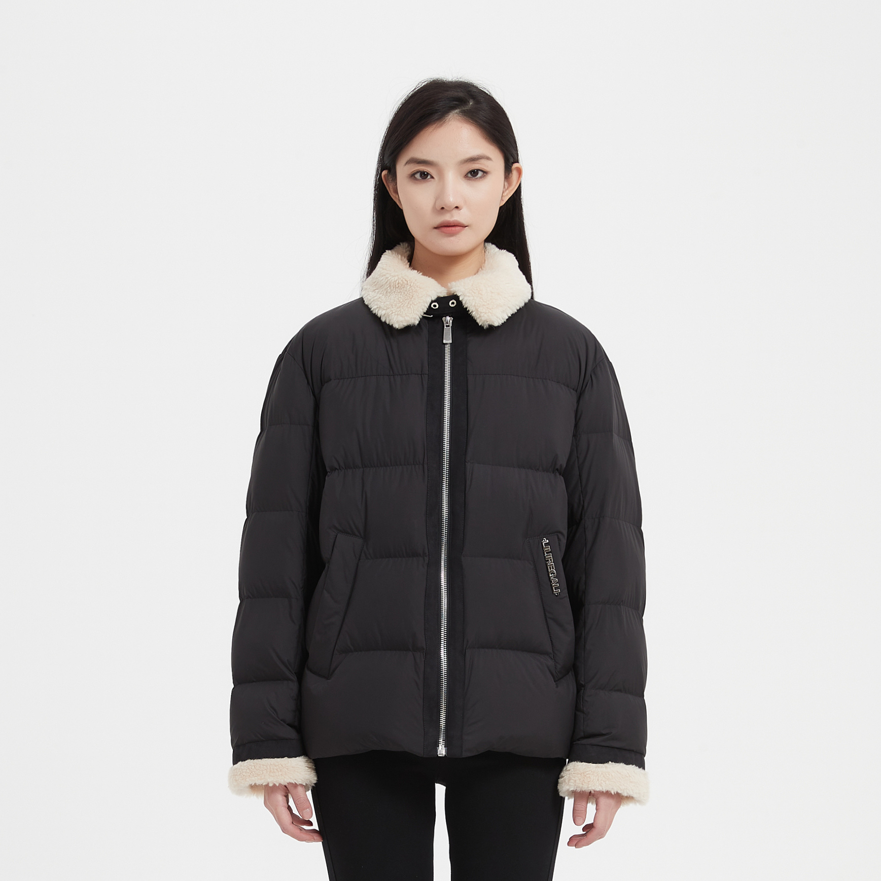 LIUREGALI LONG-SLEEVED LAPEL COTTON SUIT