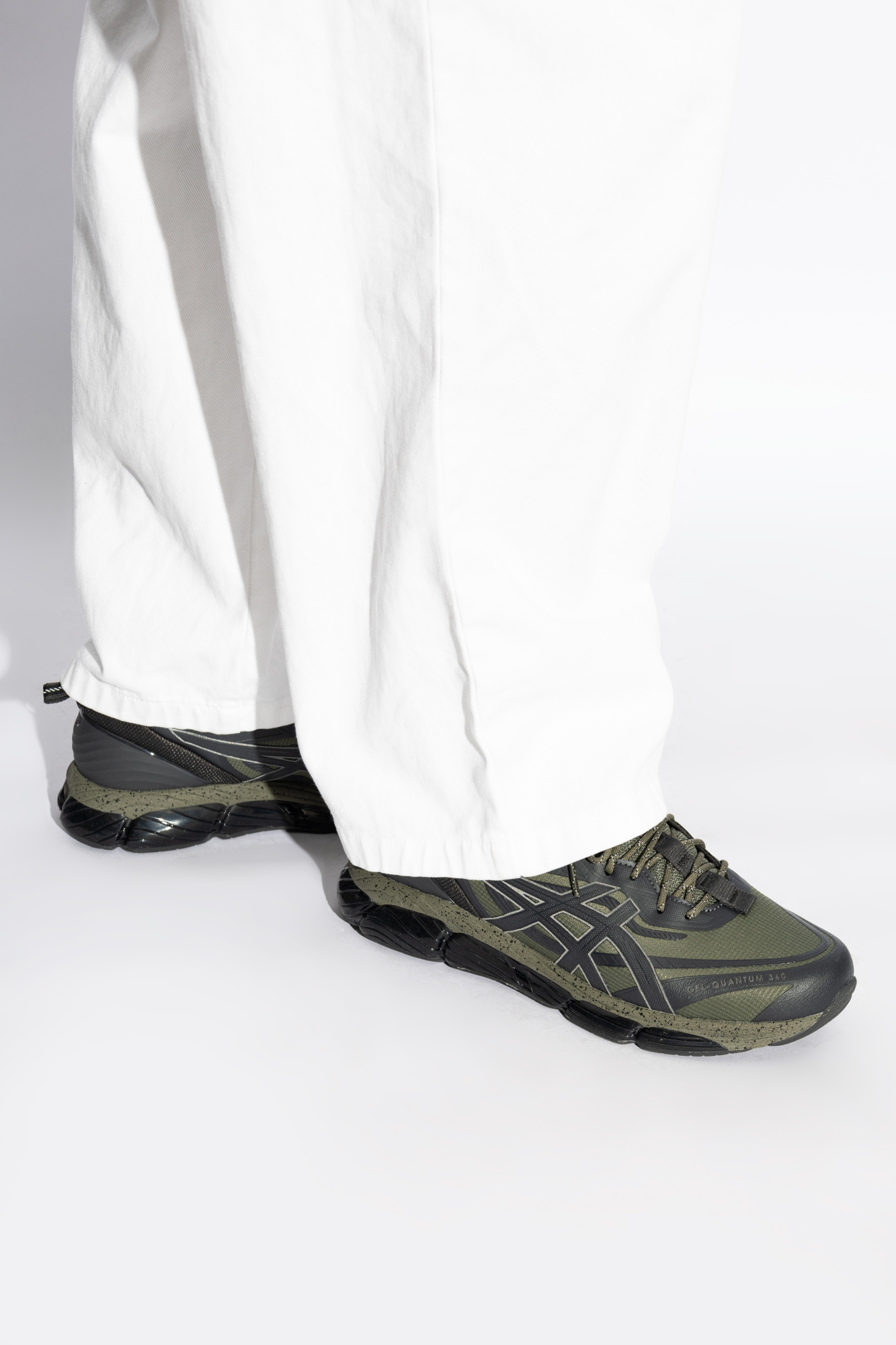 Asics Gel-quantum 360 Viii Utility Lace-up Sneakers In Gray