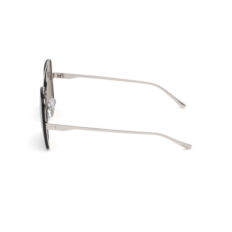 Tom Ford Eyewear Pilot-frame Sunglasses In Gray
