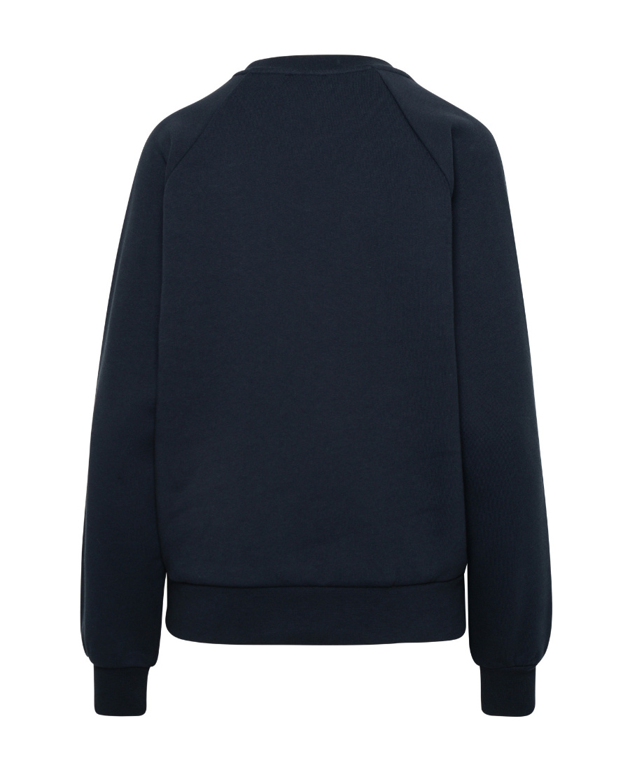 Apc A.p.c. Logo Patch Crewneck Sweatshirt In Black