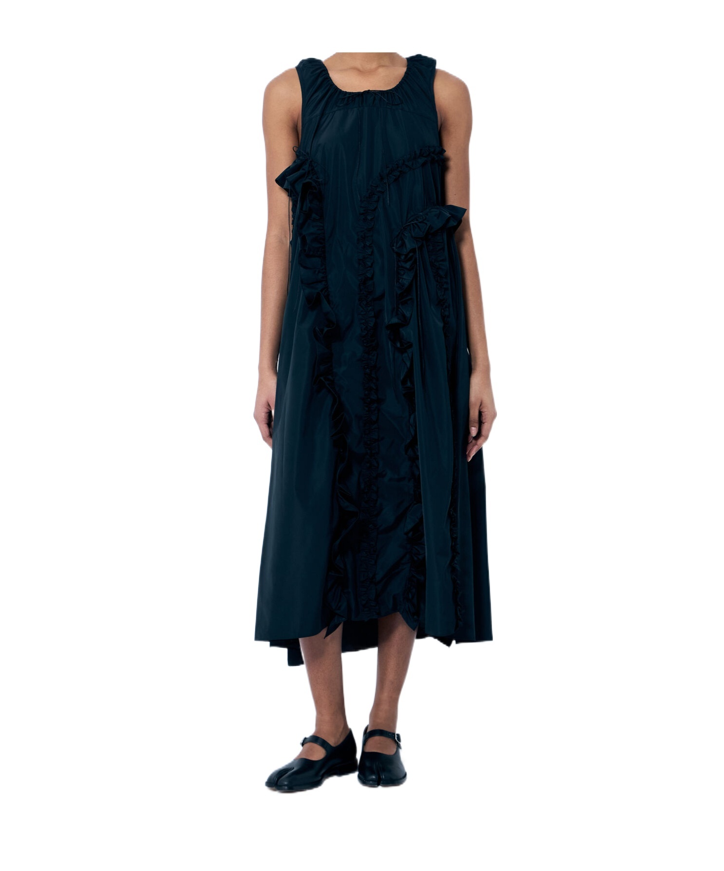 Cecilie�bahnsen Opal Midi Dress In Black