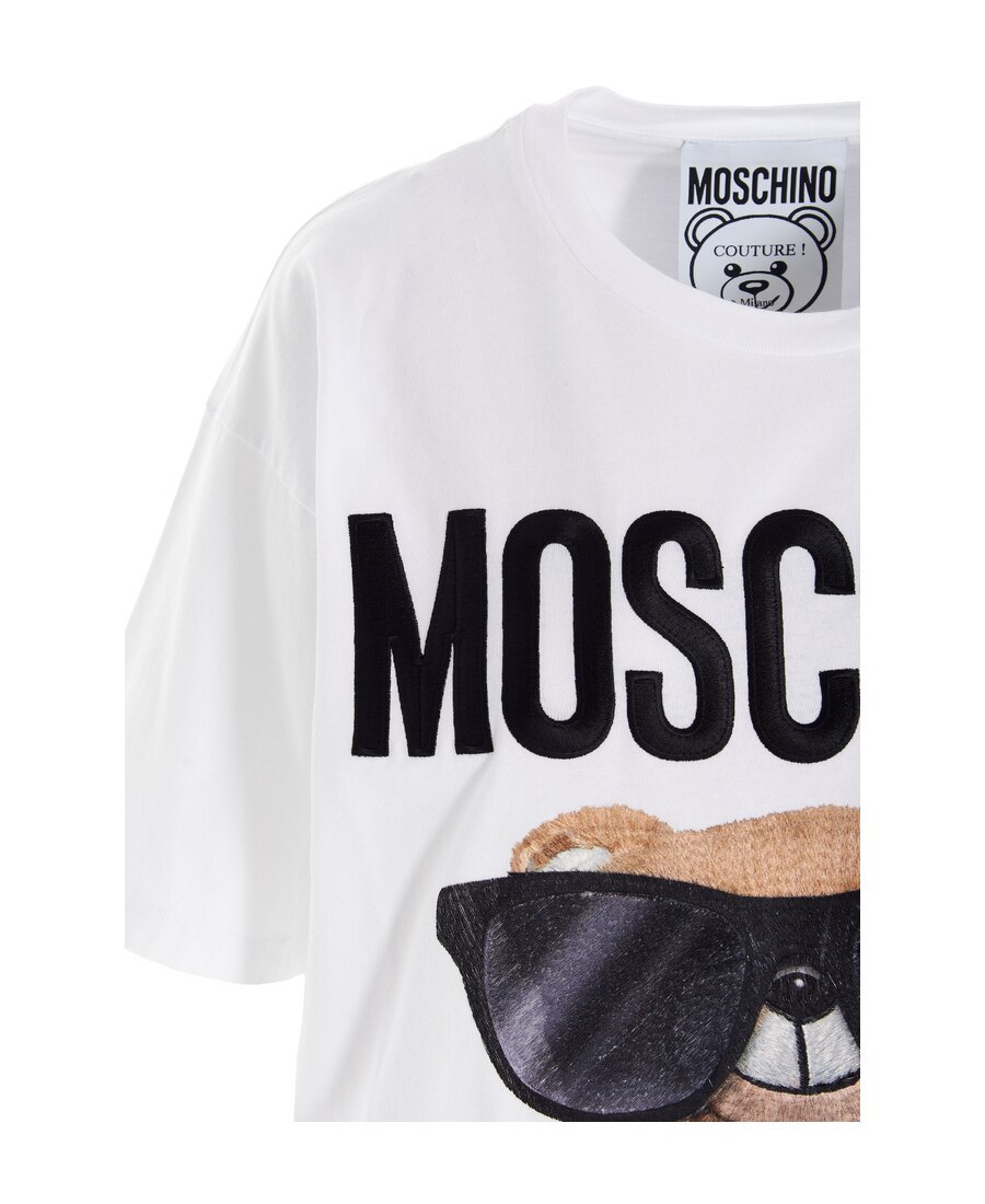 Moschino Teddy Bear-print T-shirt In White