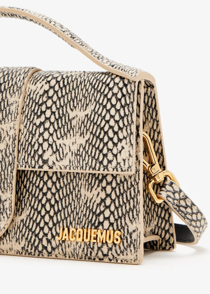 Jacquemus Flap Shoulder Bag In Brown