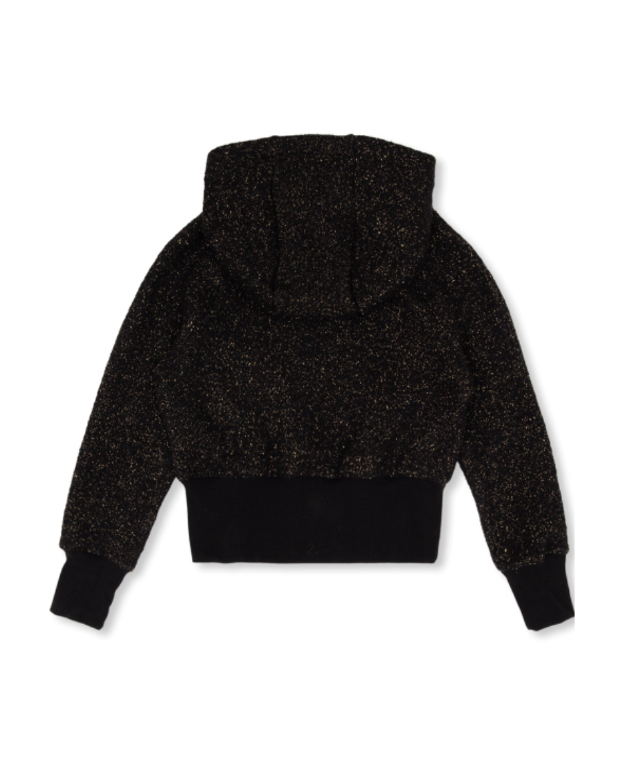 Balmain Hoodie Aus Einem Wollgemisch In Black