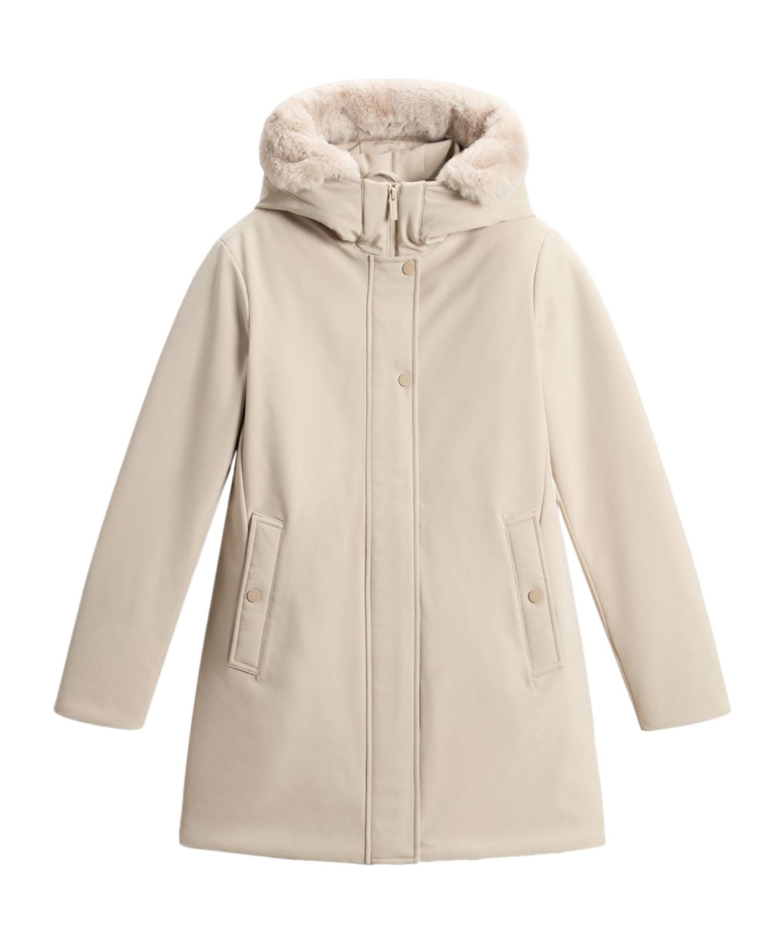 Woolrich Firth Parka In Nude