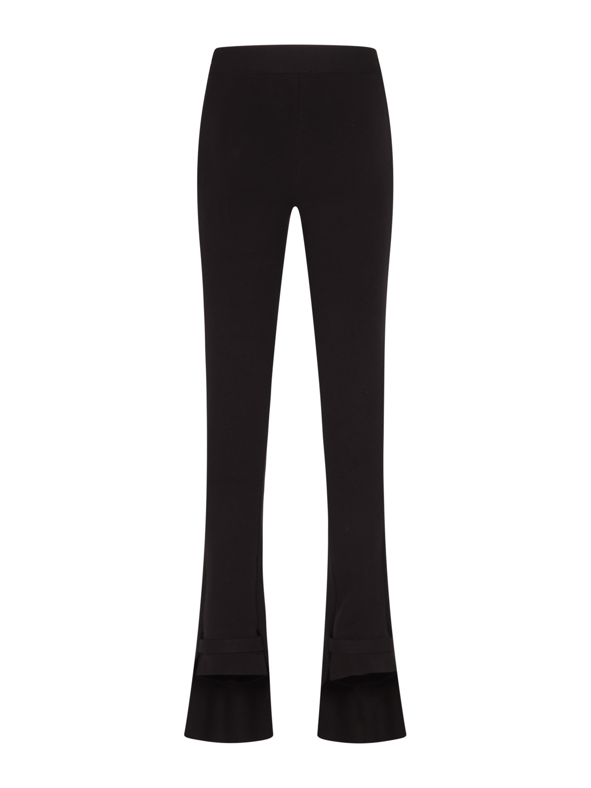 Courrèges Bootcut Interlock Pants In Black
