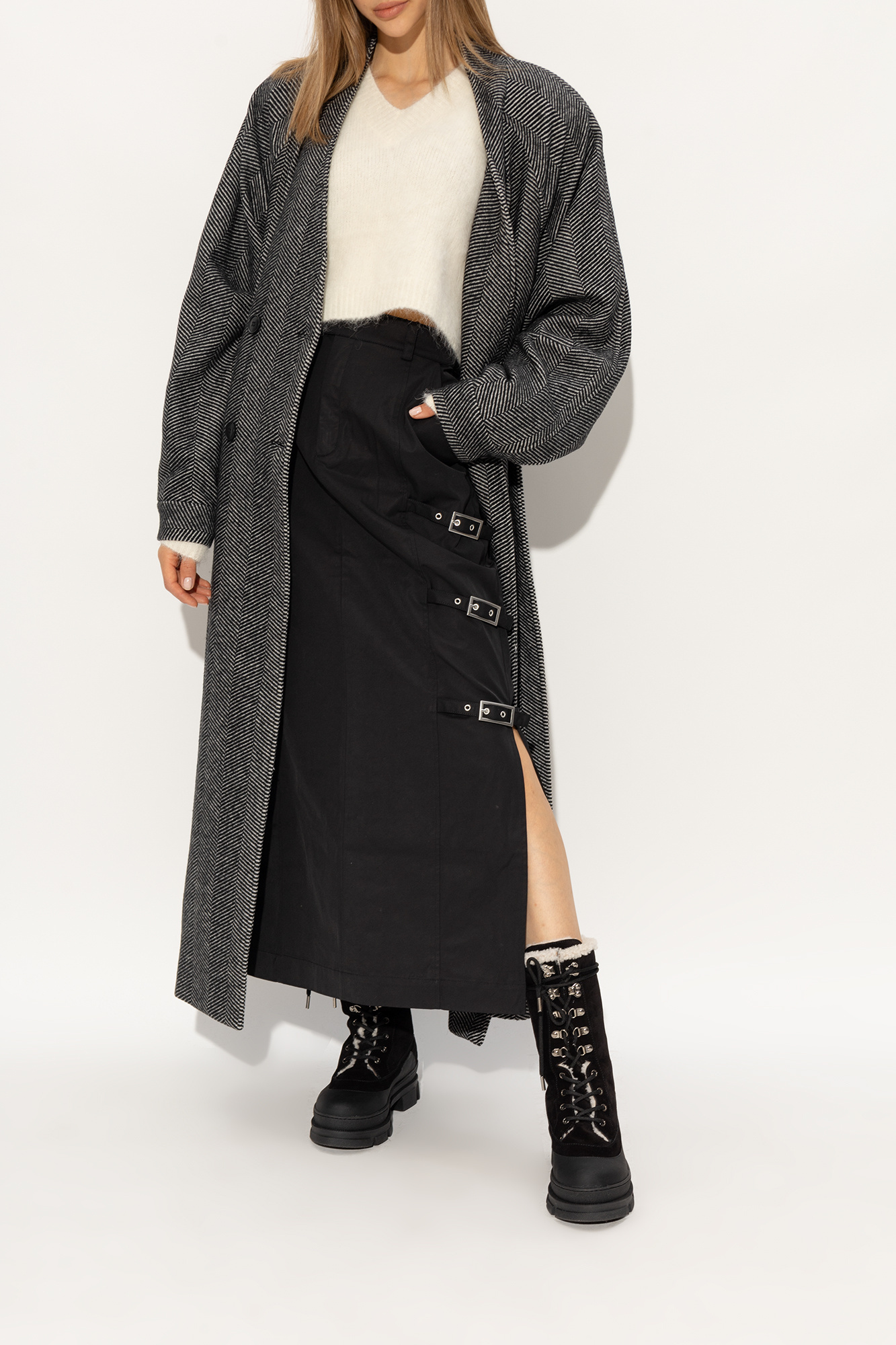 Jimmy Choo Aldea Lace-up Suede Boots In Black