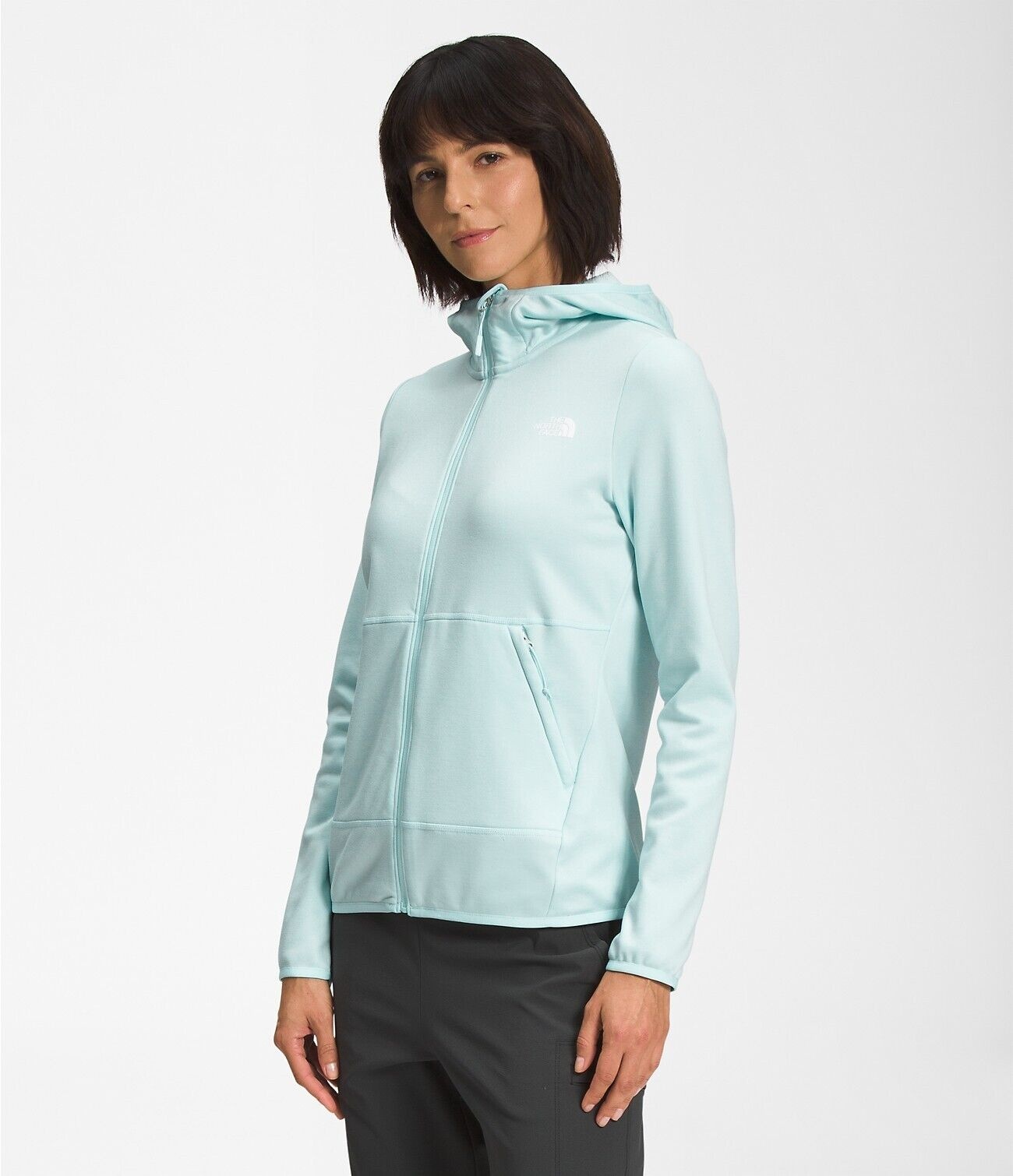 THE NORTH FACE FULL ZIPPER HOODED SWEATER