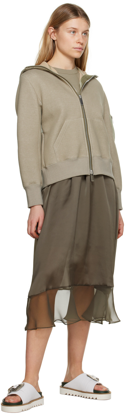 Toga Open-toed Contrasting Slippers In White