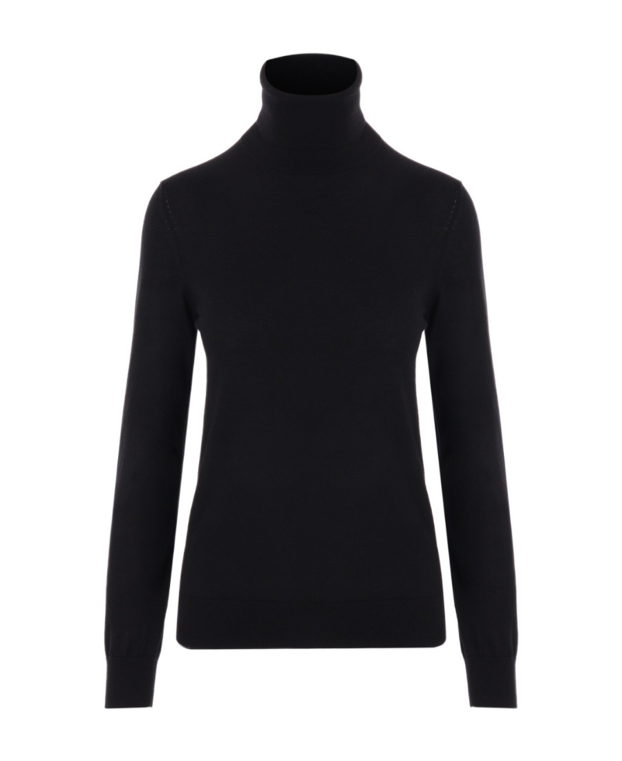 Loro Piana Neo Piuma Cashmere Turtleneck Top In Black