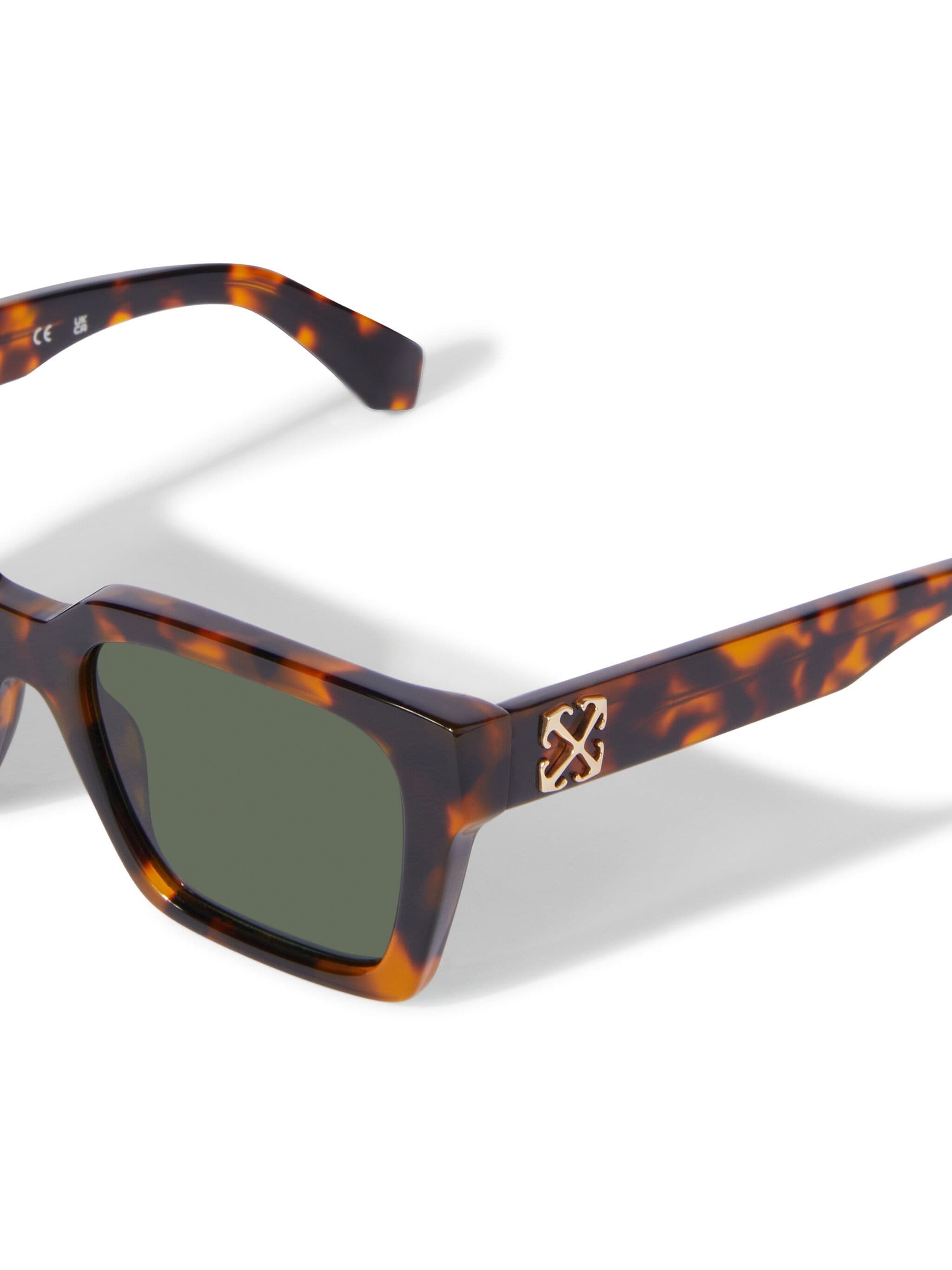 Off-white Branson Tortoiseshell-effect Sunglasses In Green