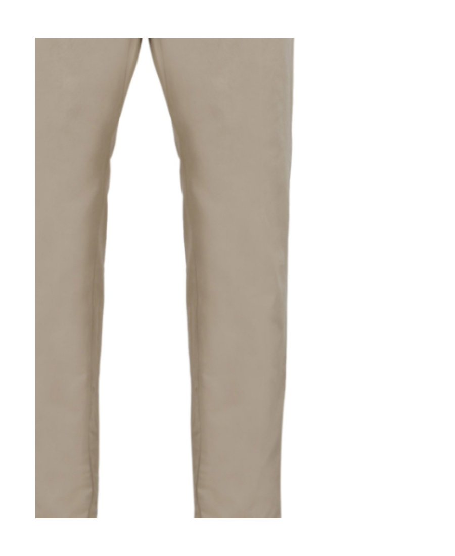Dsquared2 Cropped Tapered Chinos In Nude