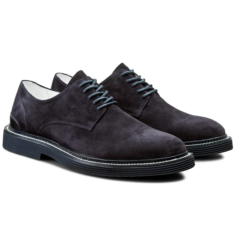 ARMANI JEANS ROUND HEAD BUSINESS CASUAL SHOES