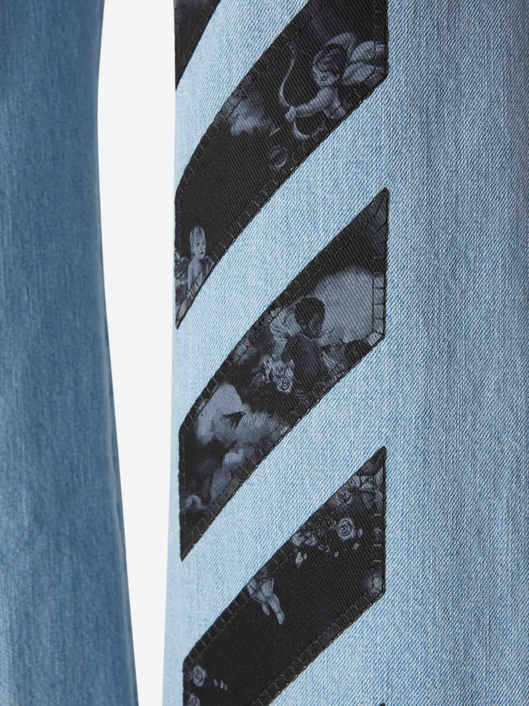 Off-white Jeans With Belt Loops