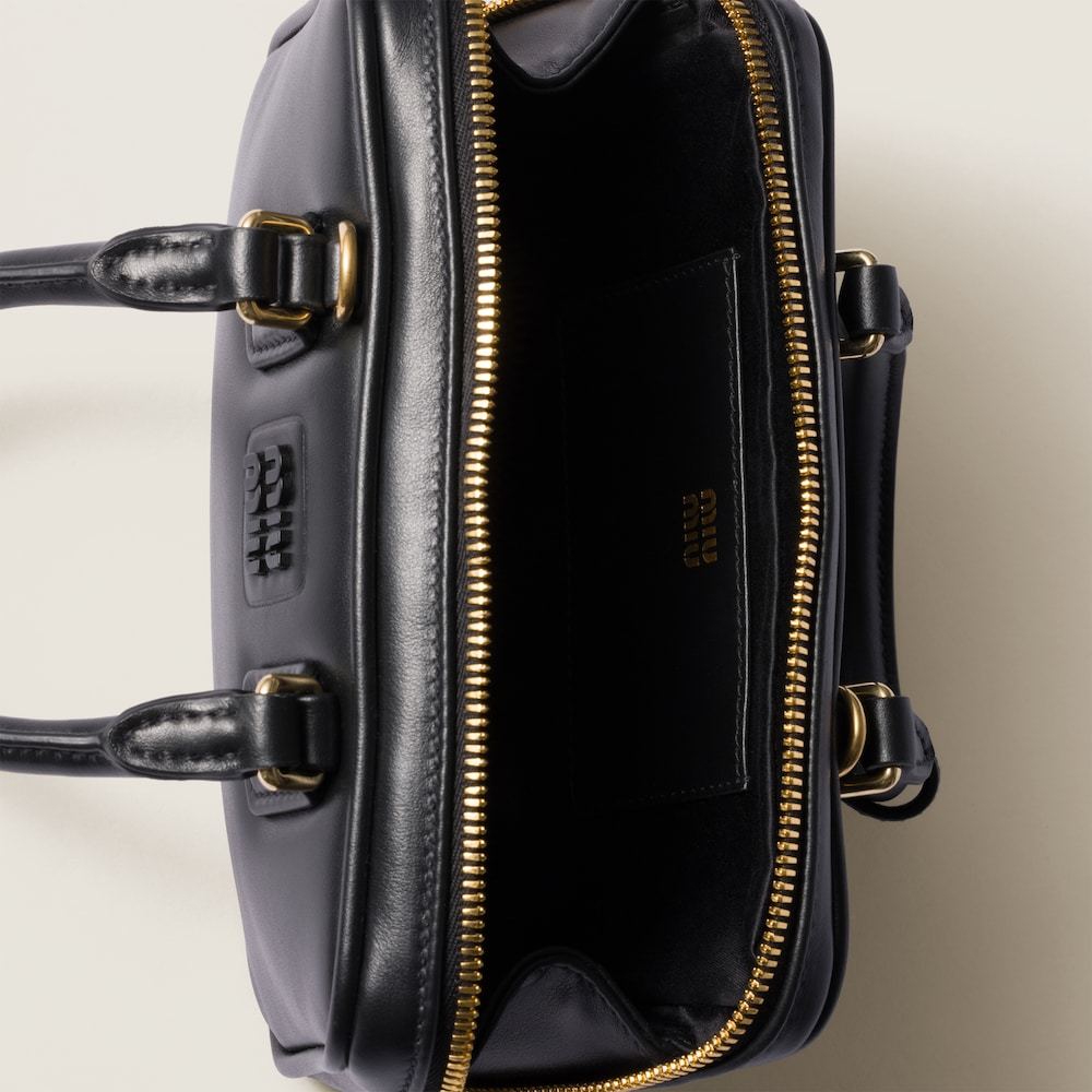 Miu Miu Arcadie Tote Bag In Black