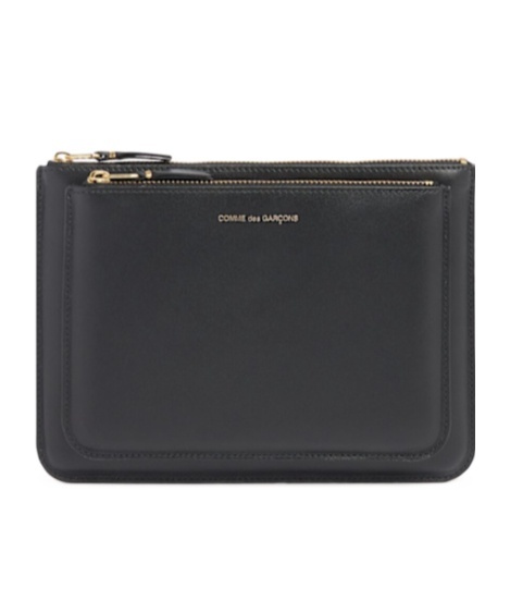 Comme Des Garçons Double Zip Clutch