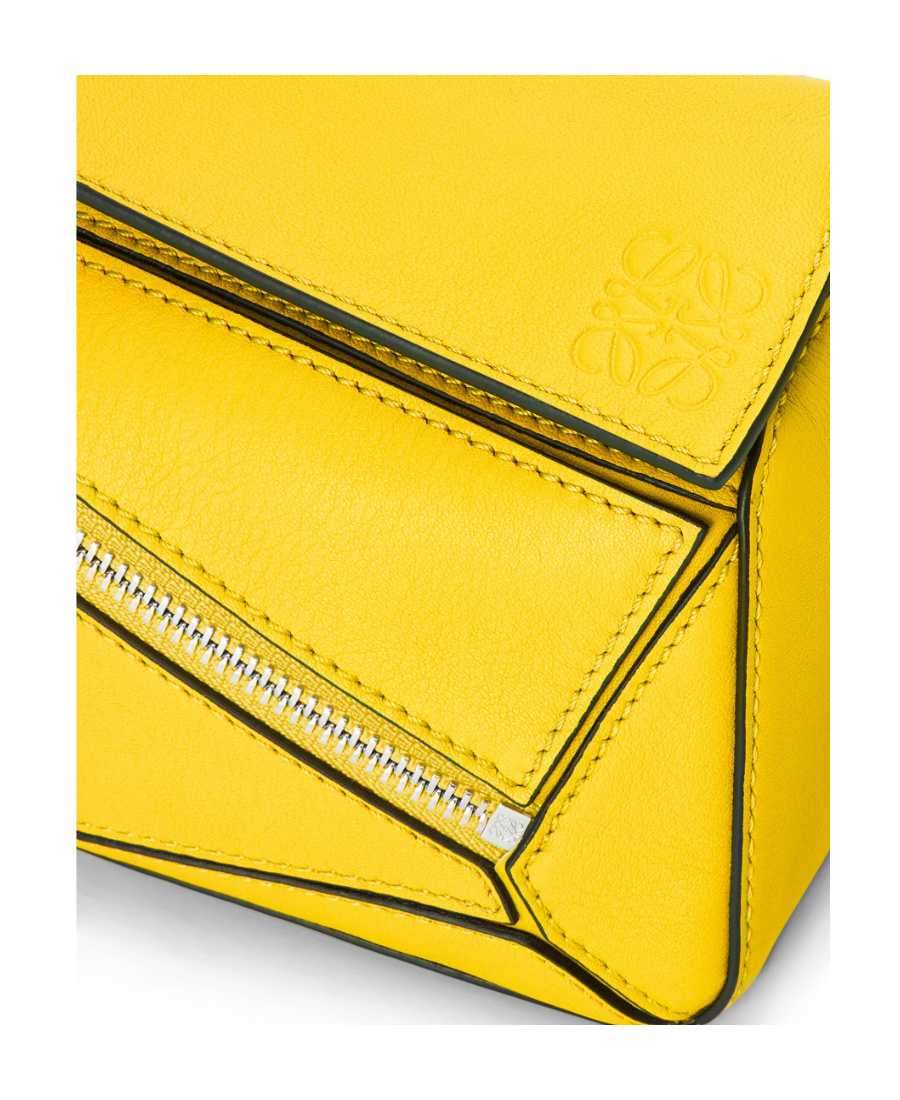 LOEWE MINI PUZZLE BUMBAG IN CLASSIC CALFSKIN