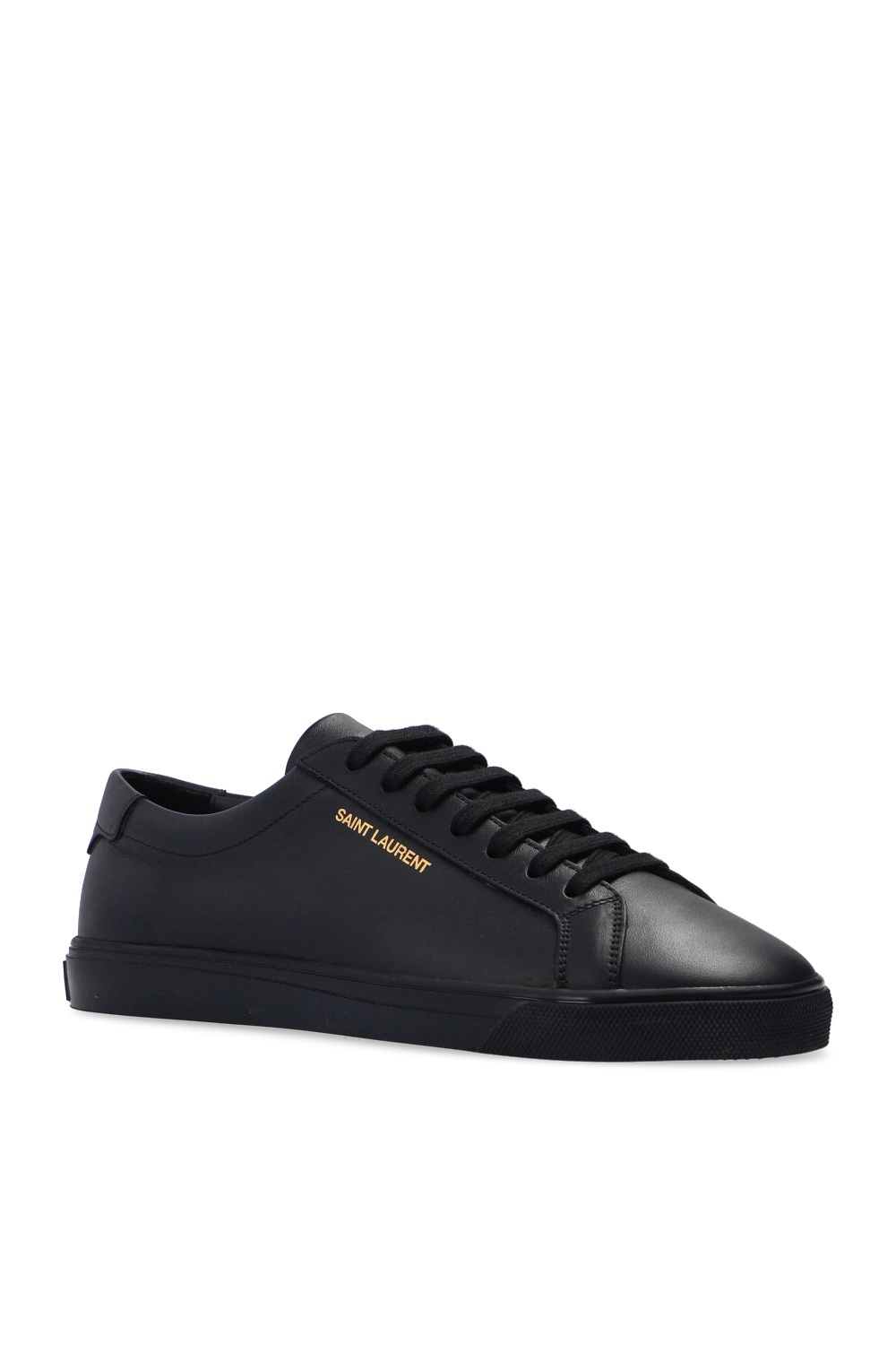 Saint Laurent Andy Low-top Sneakers In Black