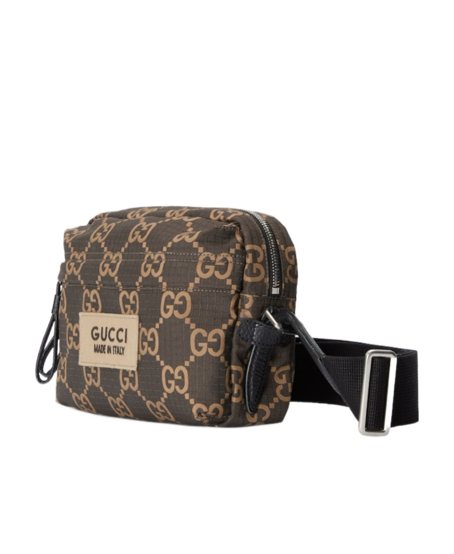 Gucci Medium Gg Supreme-print Messenger Bag In Brown