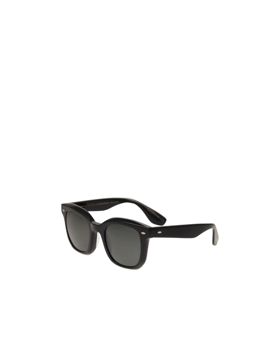 Brunello Cucinelli Logo Sunglasses In Black