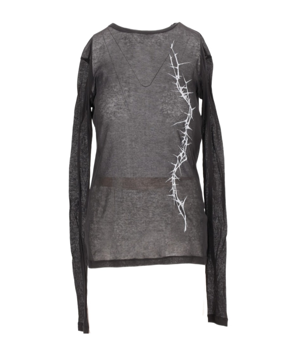 ANN DEMEULEMEESTER ANN DEMEULEMEESTER FIENE PRINTED LONG-SLEEVED T-SHIRT 