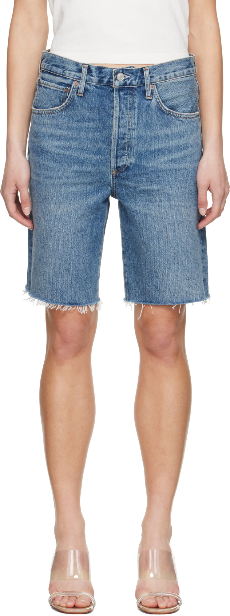 AGOLDE 90S DENIM SHORTS
