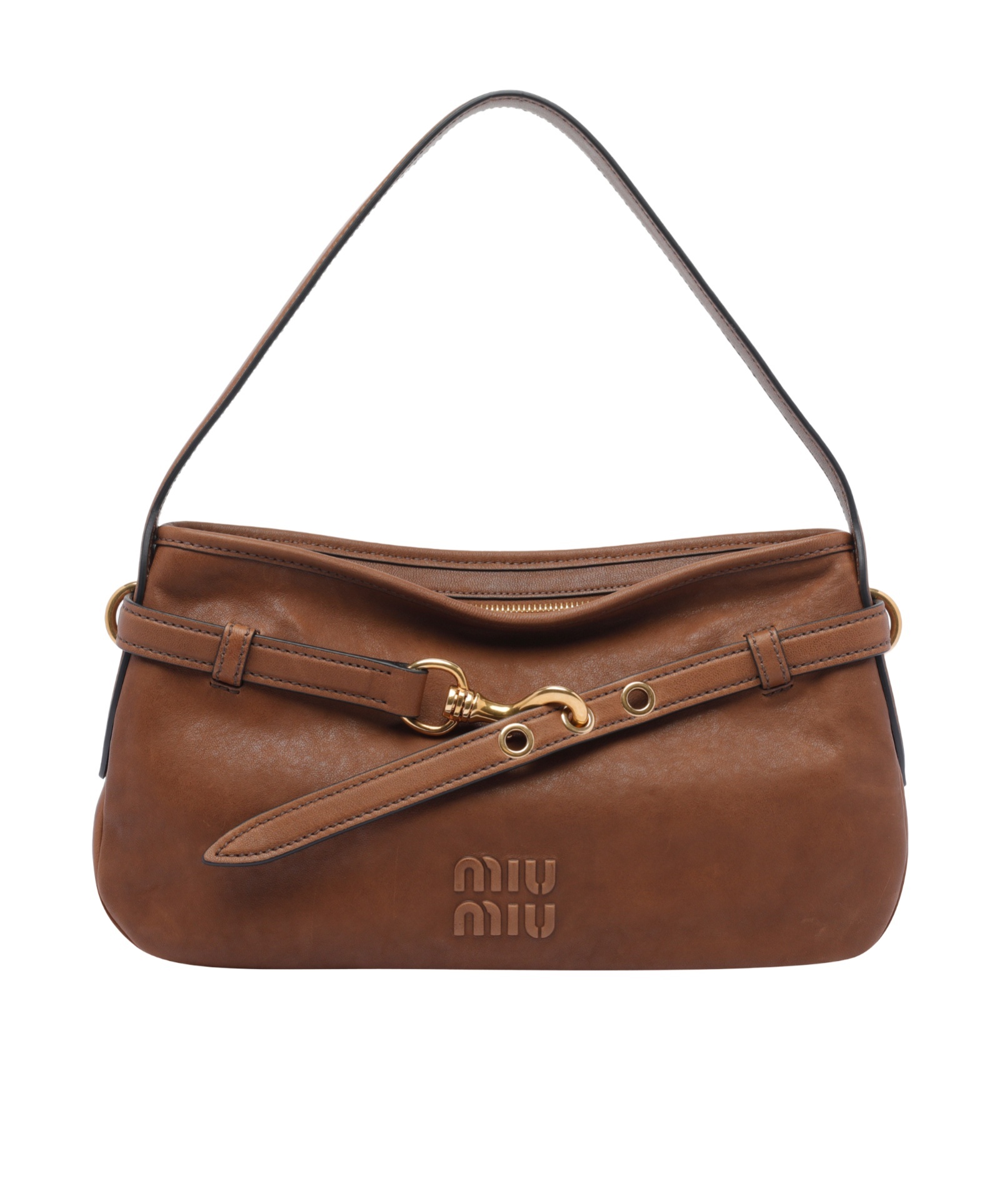 Miu Miu Logo Shoulder Bag