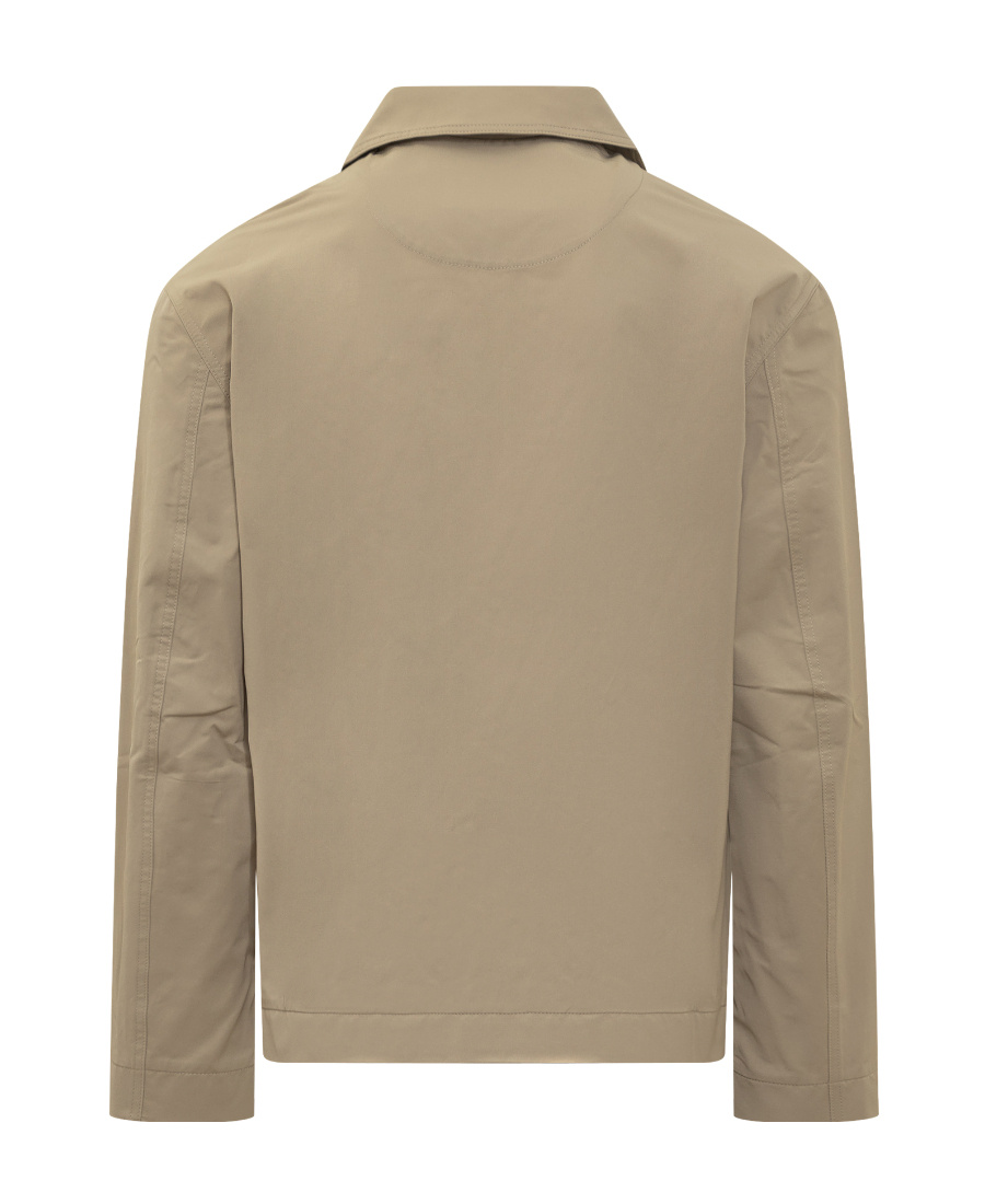 Nanushka Beige Saon Shirt In Nude