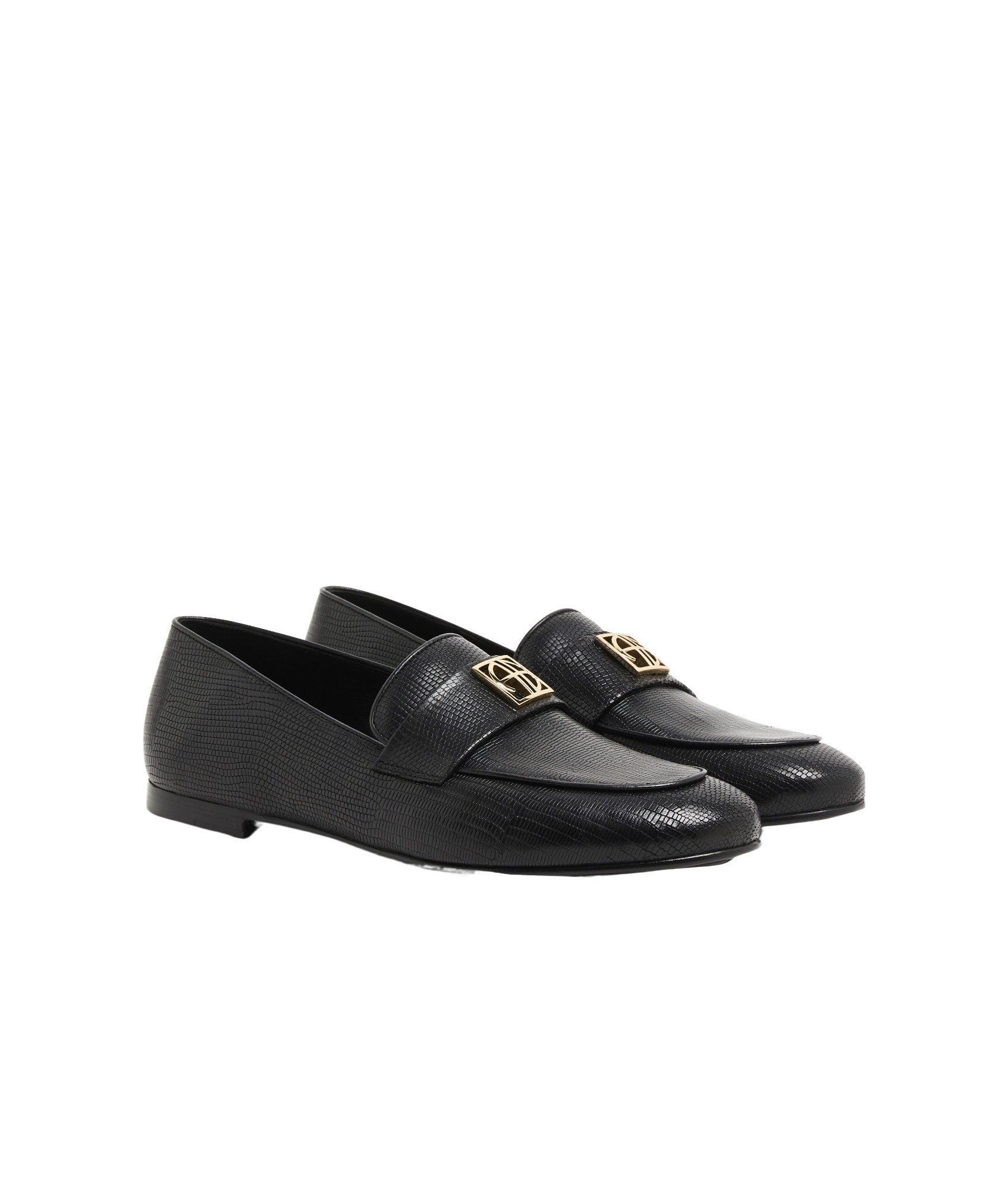 Anine Bing Logo Loafers