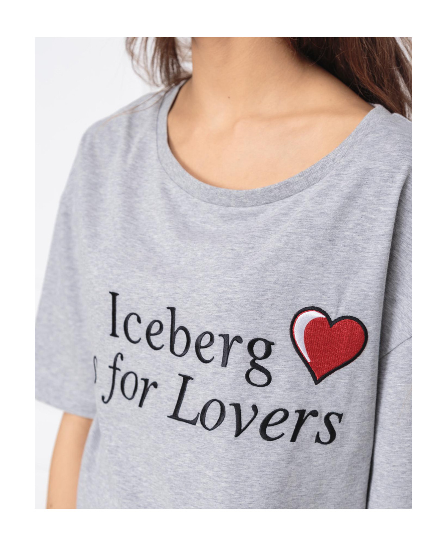Iceberg Printed T-shirt In White