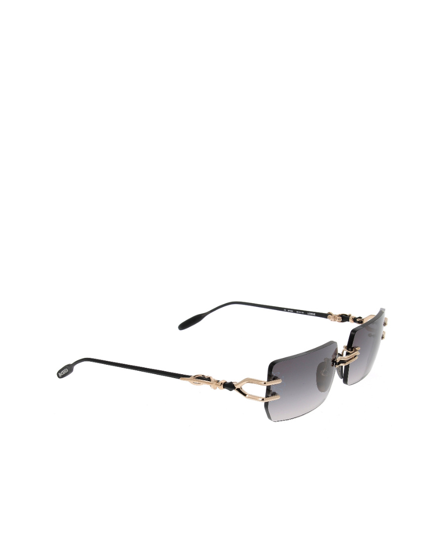 Chrome Hearts Rectangular Sunglasses In Gray