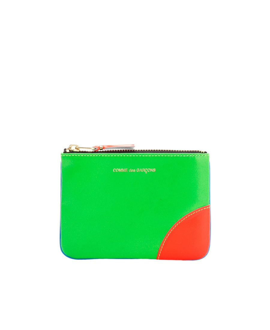 COMME DES GARÇONS MULTICOLOR LOGO ZIPPER MONEY 