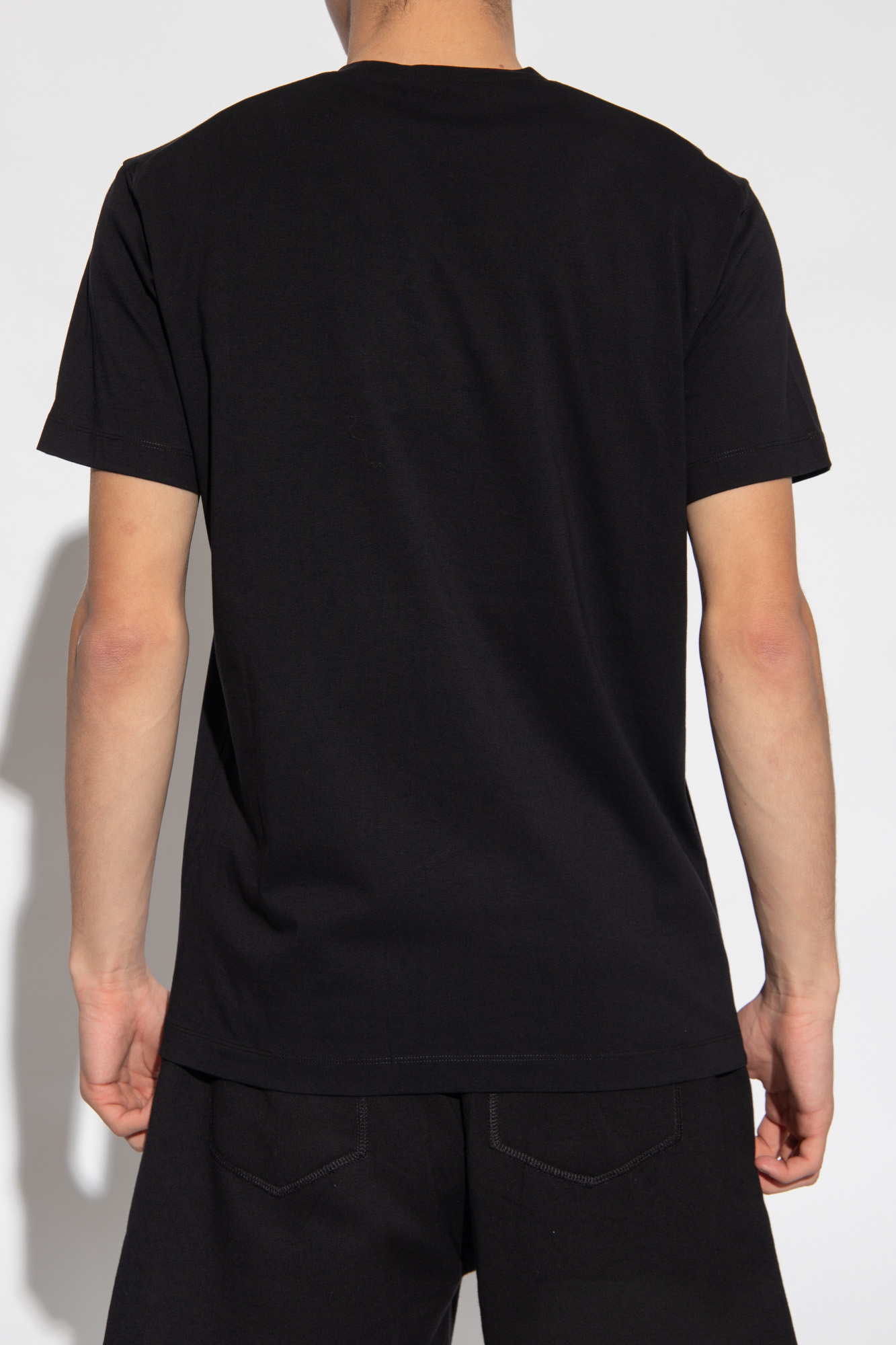 Dsquared2 Cool Fit Enfant Terribles Black T-shirt In Black