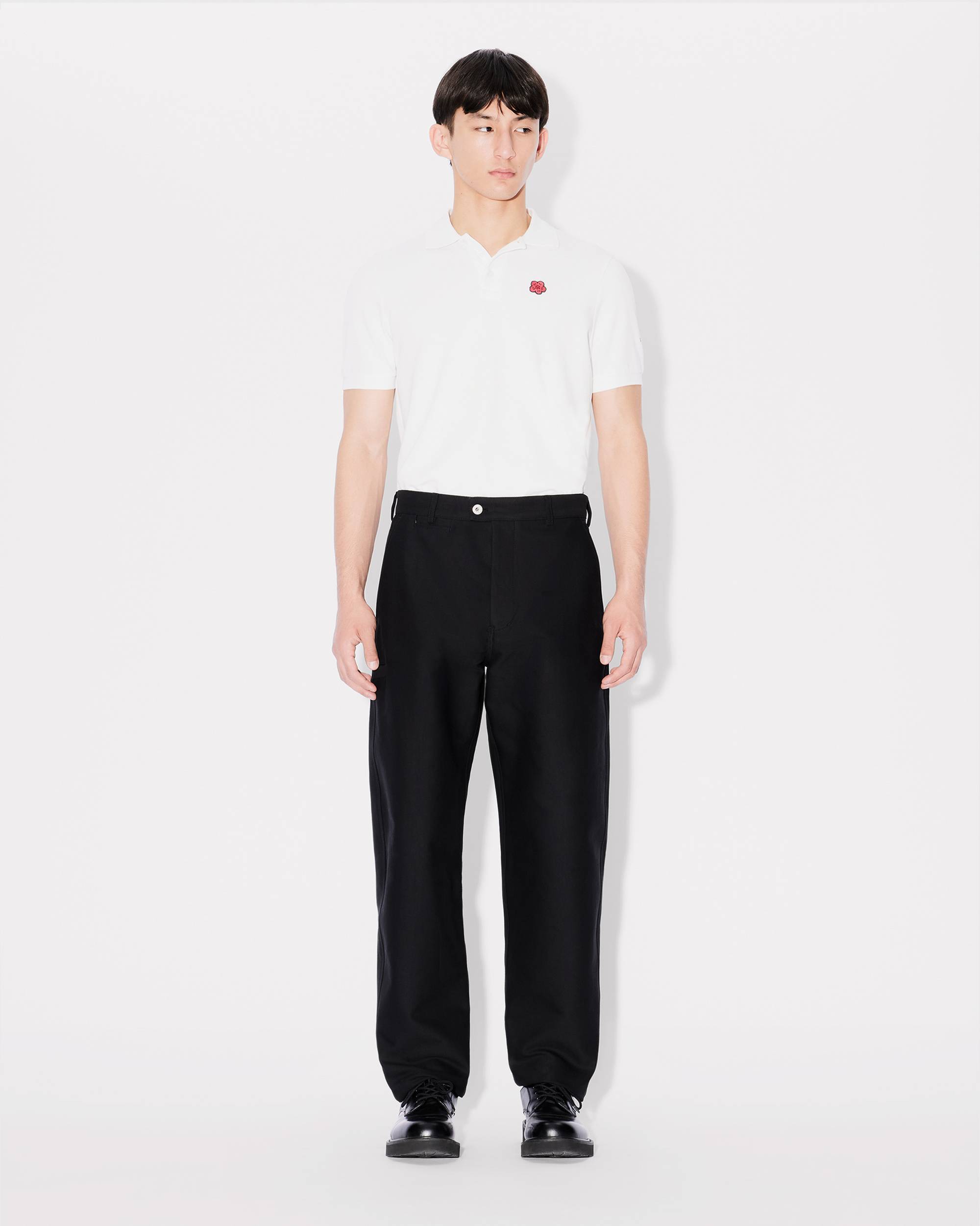 Kenzo "boke Flower" Polo Shirt In White