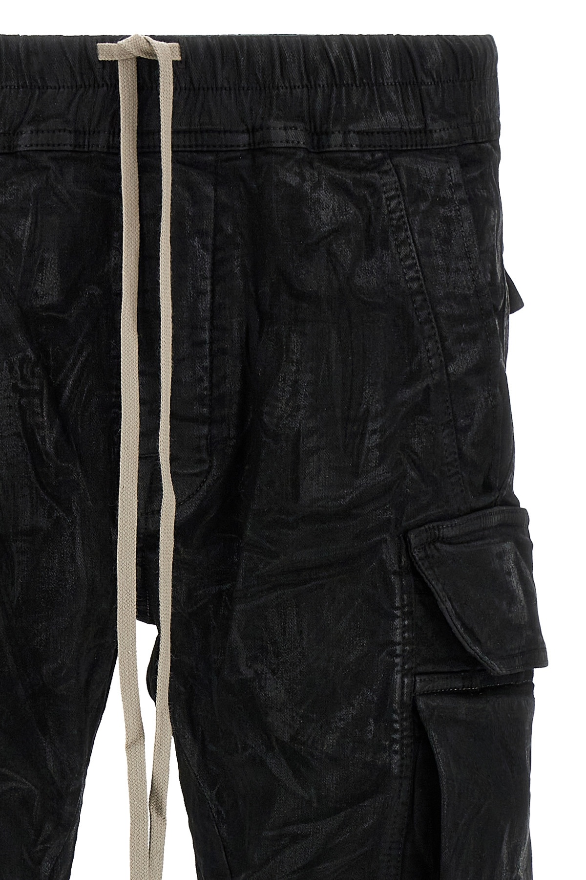 Shop Rick Owens Drkshdw Mastodon Cut Trousers In Black