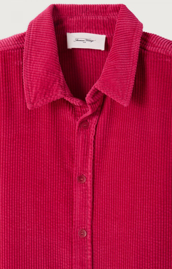 AMERICAN VINTAGE PADOW CORDUROY BUTTON-FASTENING SHIRT