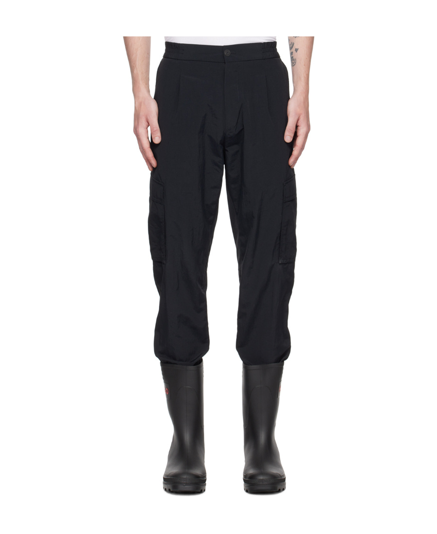 Hugo Boss Slim-fit Overalls In Black