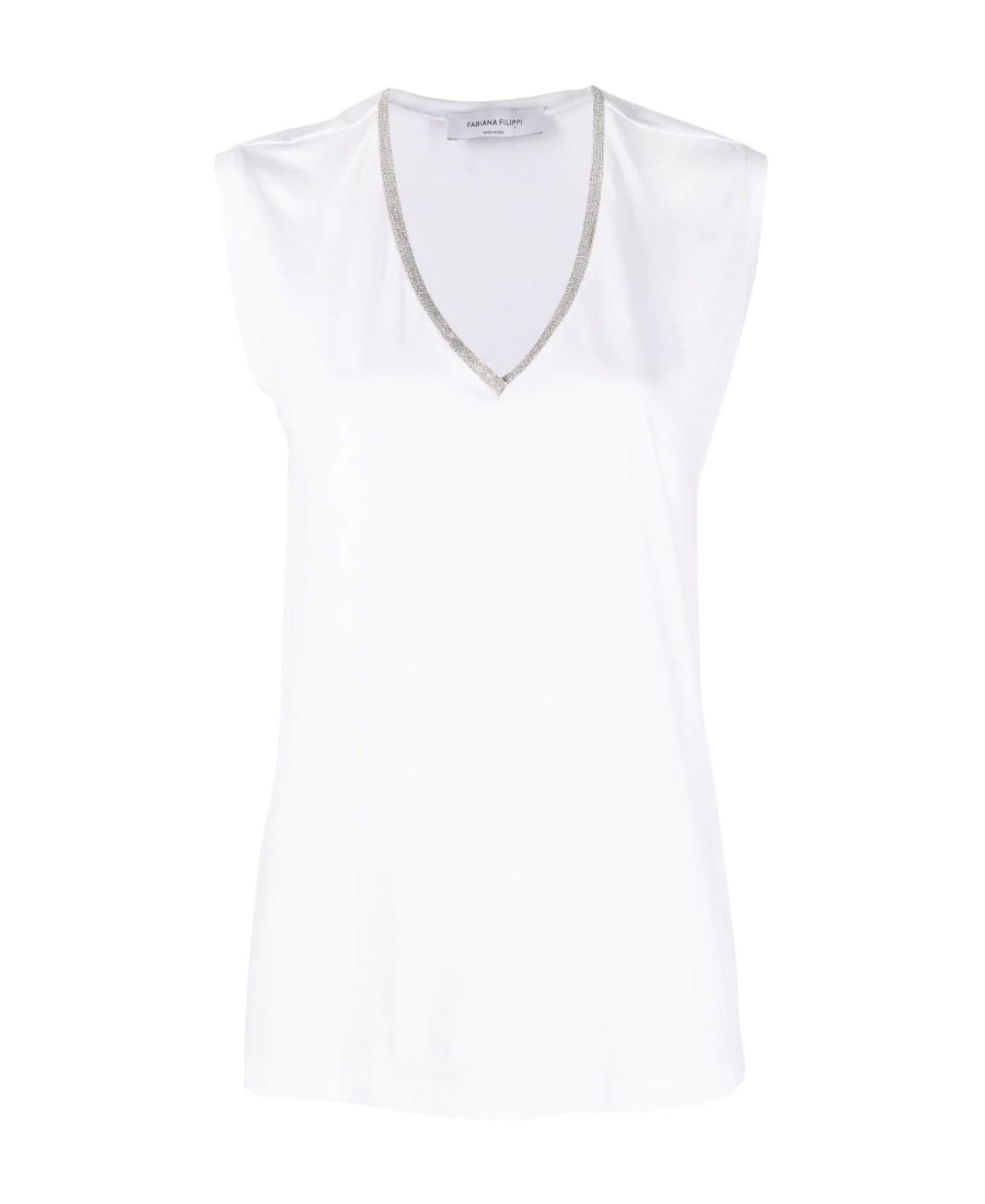 FABIANA FILIPPI FABIANA FILIPPI JERSEY VEST TOP