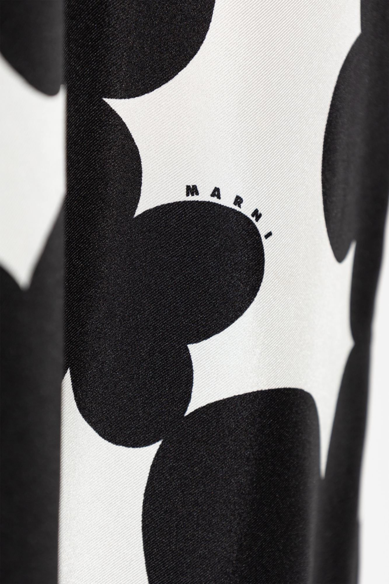Marni Women's Dilles Print Silk Dress In Black