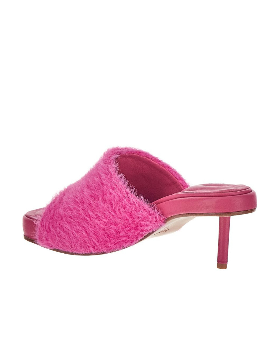 Jacquemus Argilla 55 Mules In Pink