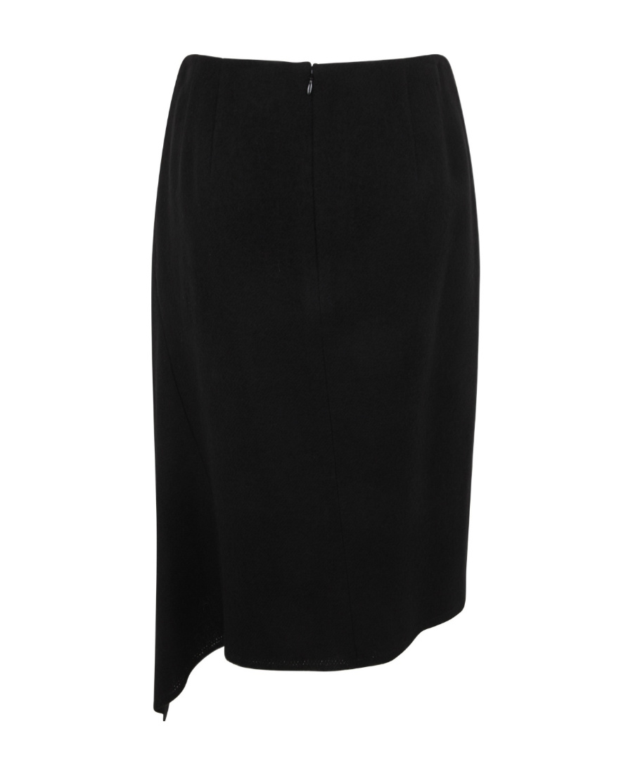 Dries Van Noten Zipper Skirt In Black