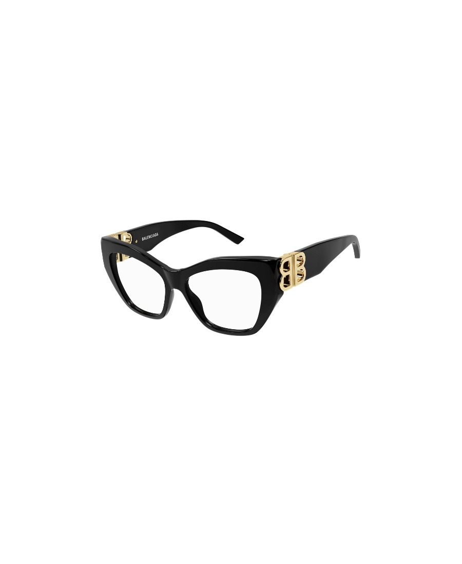 Balenciaga Cat-eye Frame Glasses In Black