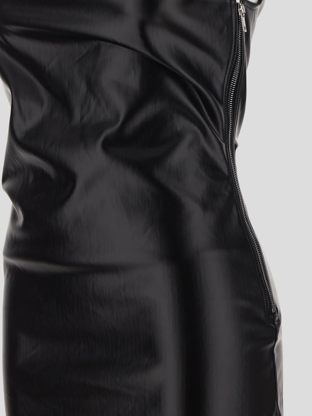 Rick Owens Athena One-shoulder Gown In Black
