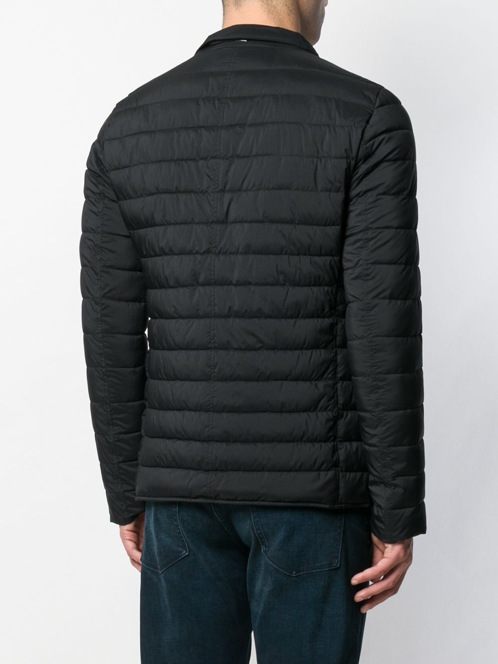 Herno Padded Button-up Jacket In Black