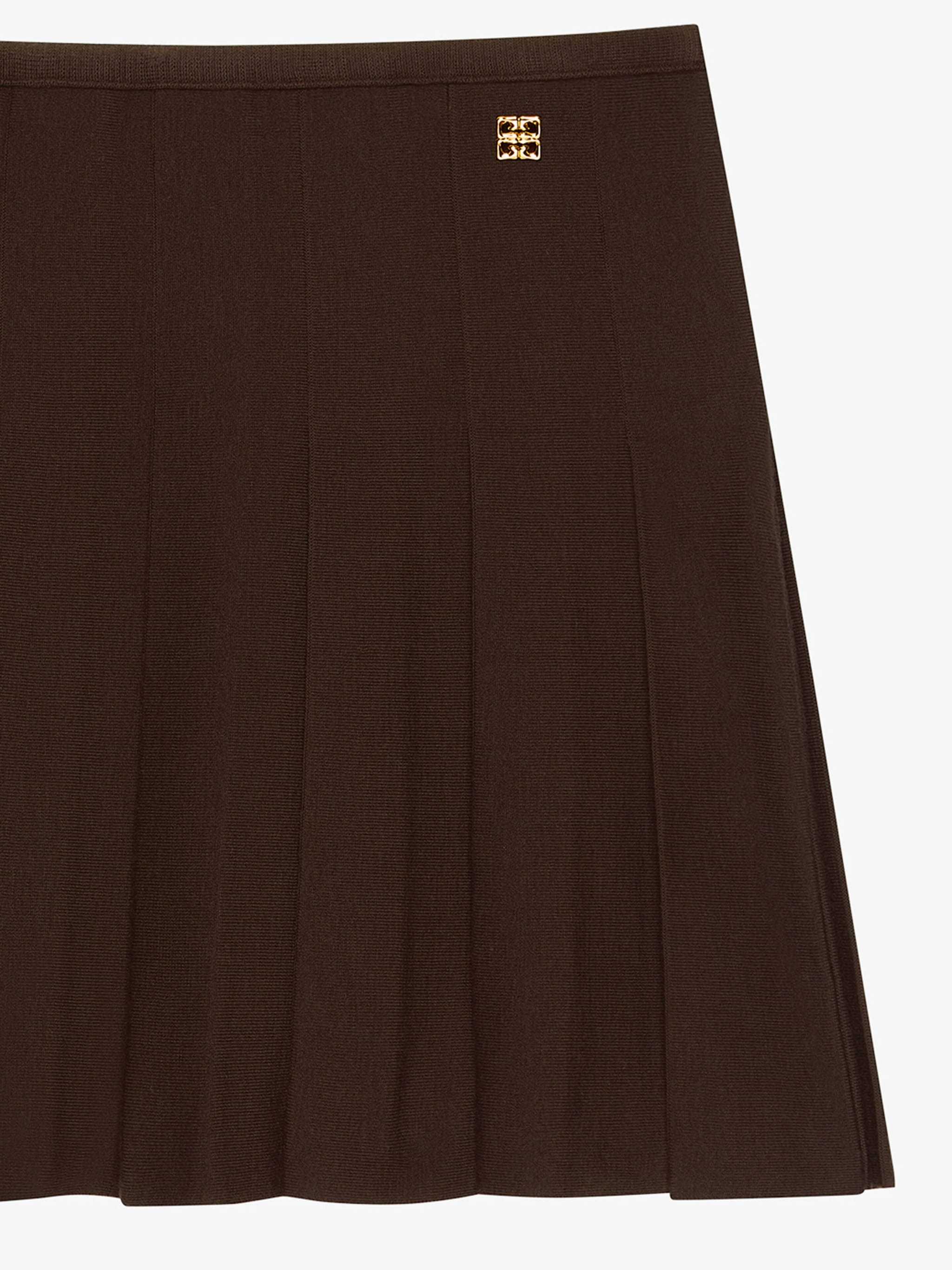Givenchy Pleated Skirt In Black