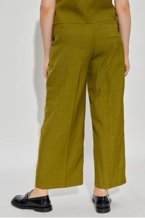 Theory Deep Plt Pant.city T Clothing In Green