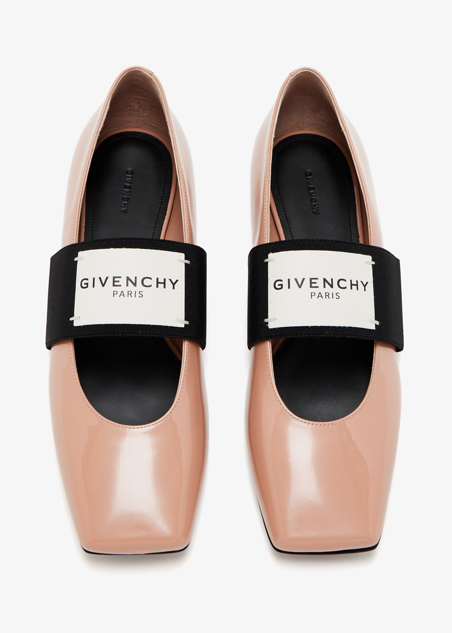 Givenchy Square Ballet Shoes In Pink