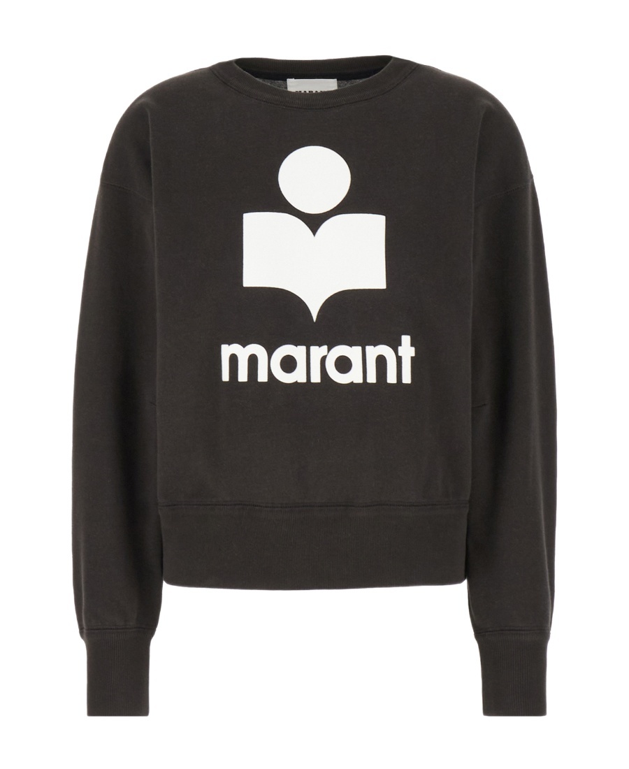 Isabel Marant Étoile Sweatshirt Isabel Marant Etoile Woman Color Charcoal In Black